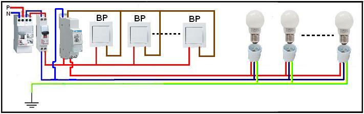 Schema electrique minuterie